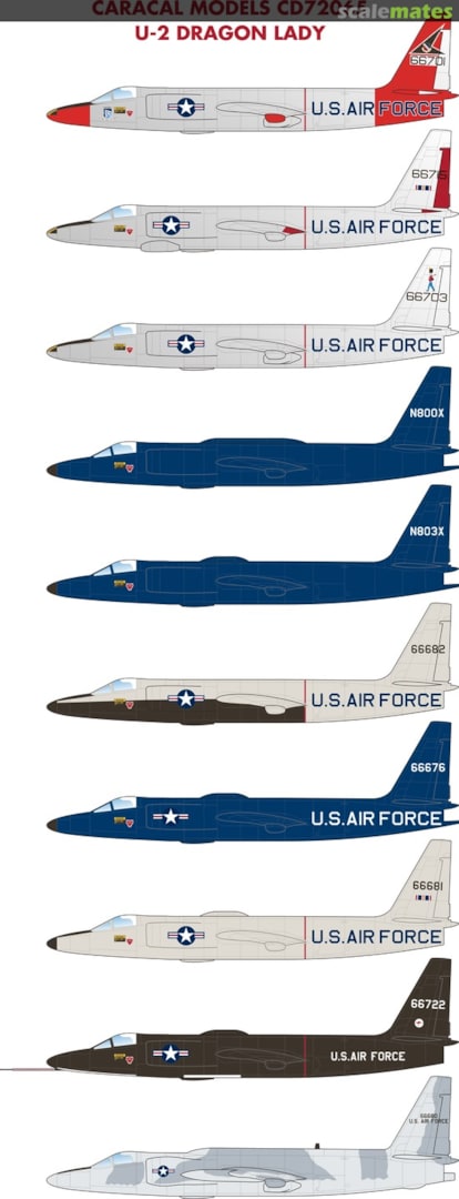 Boxart U-2 Dragon Lady CD72065 Caracal Models