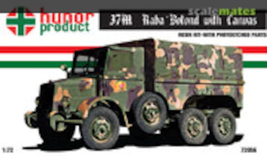 1:72 37M Rába Botond with canvas (Hunor Product 72056) 72056