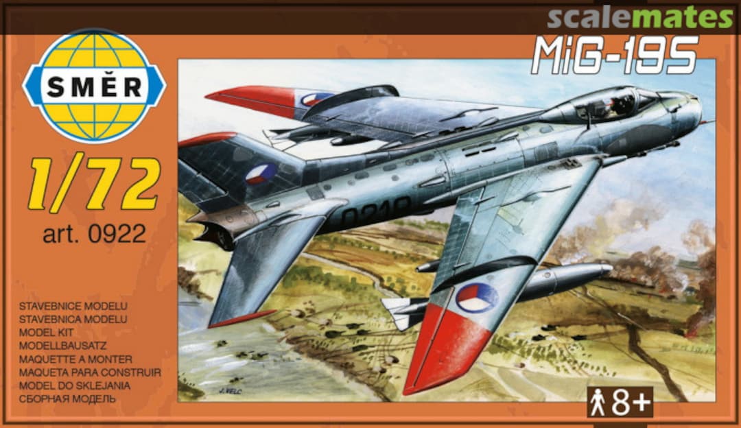 Boxart MiG-19S 0922 Směr Boxart MiG-19S 0922 Směr