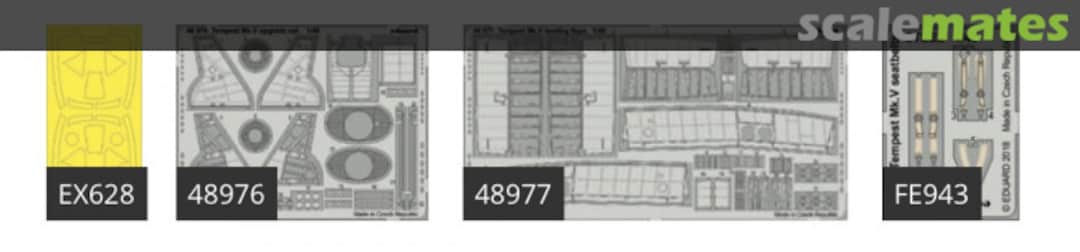 Contents Tempest Mk.V BIG49212 Eduard Contents Tempest Mk.V BIG49212 Eduard