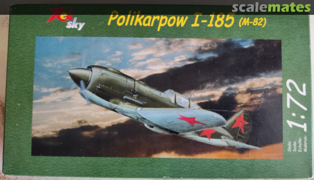 Boxart Polikarpow I-185 (M-82) Red Sky Boxart Polikarpow I-185 (M-82) Red Sky