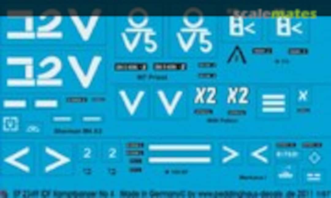 1:87 IDF Panzer (Peddinghaus-Decals EP 2349) EP 2349