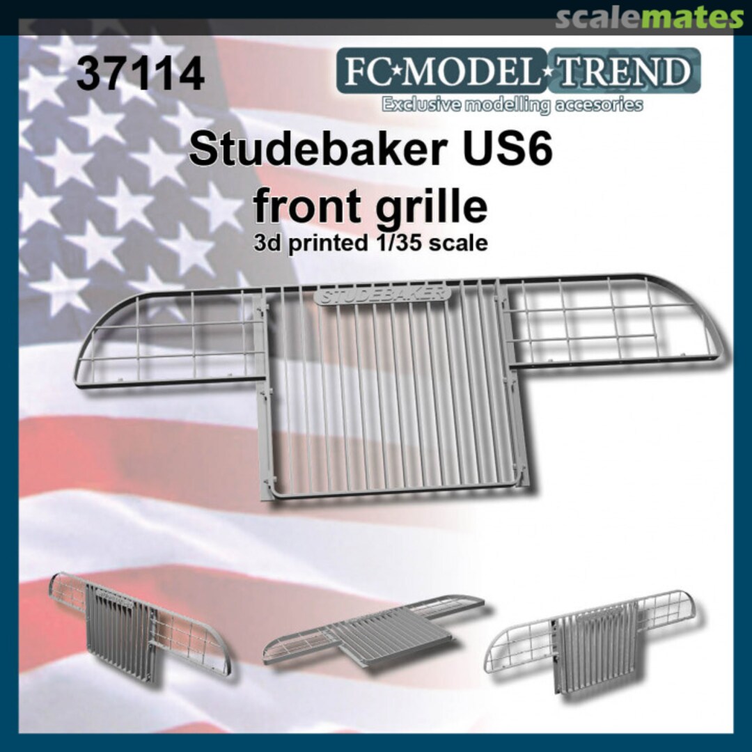 Boxart Studebaker US6 front grill 37114 FC Model Trend Boxart Studebaker US6 front grill 37114 FC Model Trend