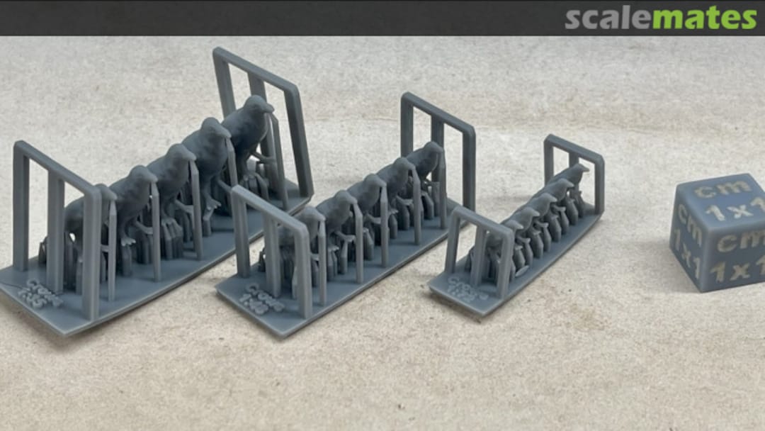 Boxart Crows - 5 pieces 35130504 EMP3d Boxart Crows - 5 pieces 35130504 EMP3d