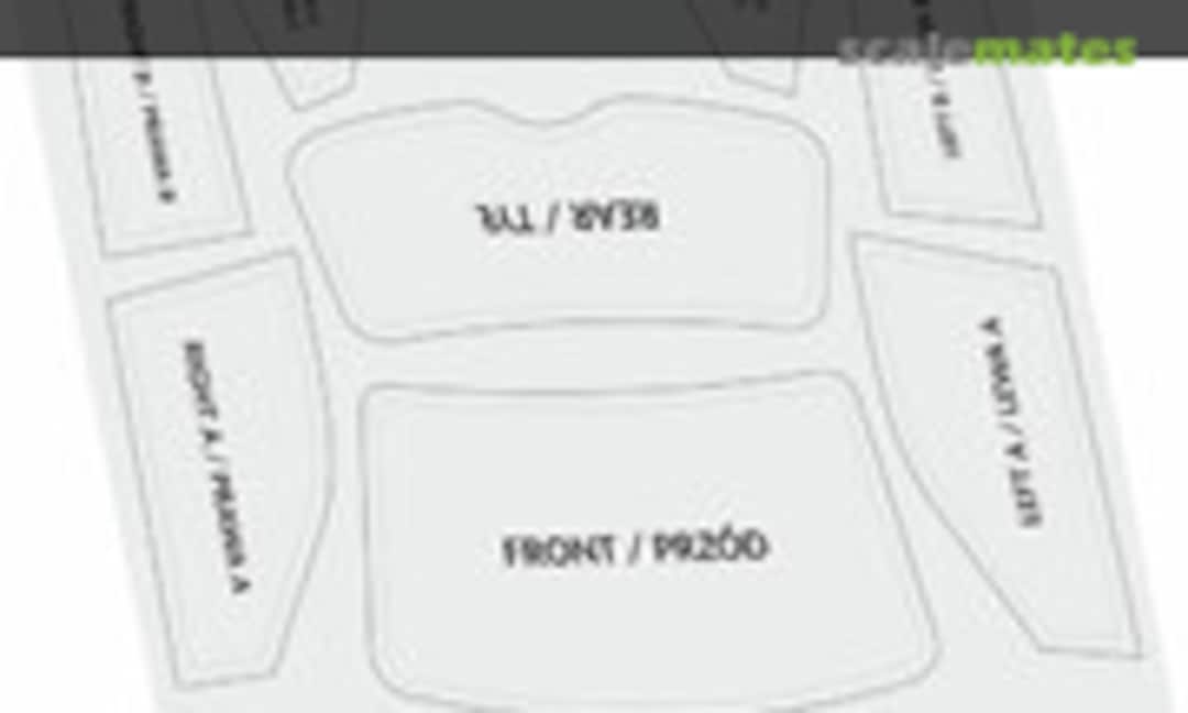 1:24 Skoda Fabia R5/Rally2 Evo - Window Paint Masks (MF-Zone SZ10) SZ10