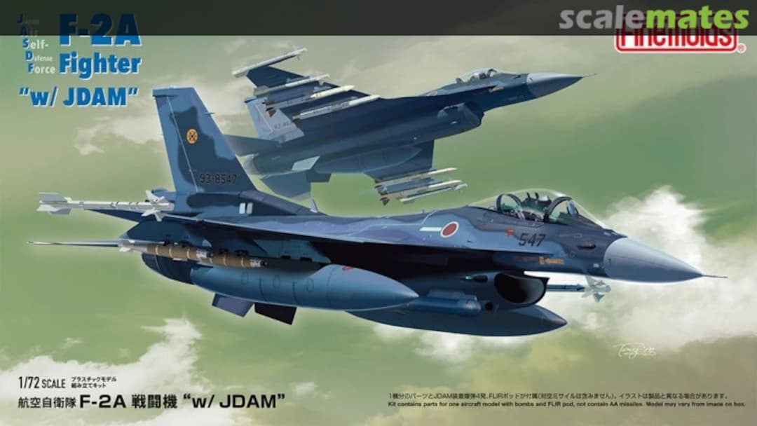 Boxart F-2A Fighter "w/ JDAM" 72748 Fine Molds Boxart F-2A Fighter "w/ JDAM" 72748 Fine Molds