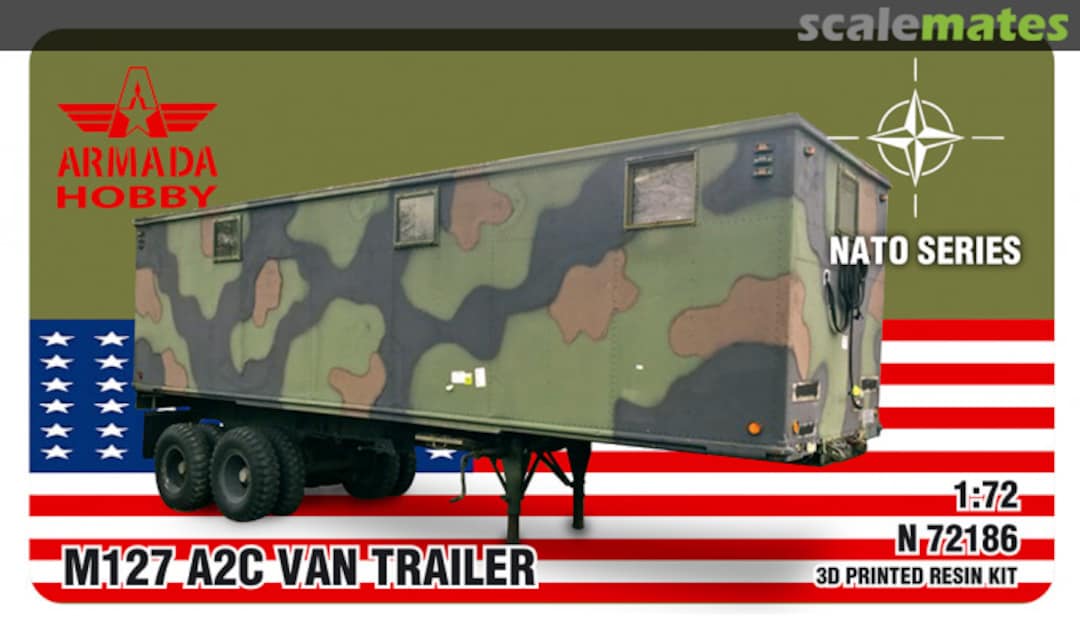 Boxart M127A2C Van Trailer N72186 Armada Hobby Boxart M127A2C Van Trailer N72186 Armada Hobby