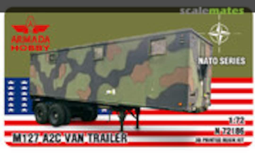 1:72 M127A2C Van Trailer (Armada Hobby N72186) N72186
