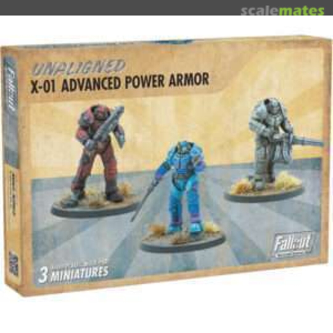 Boxart Fallout: Wasteland Warfare - Unaligned - X-01 Power Armor Modiphius Entertainment Boxart Fallout: Wasteland Warfare - Unaligned - X-01 Power Armor Modiphius Entertainment