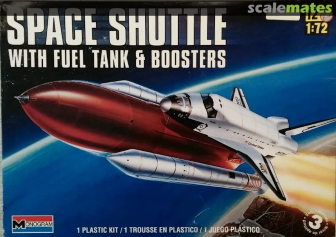 Boxart Space Shuttle with fuel tank & boosters 85-5089 Monogram Boxart Space Shuttle with fuel tank & boosters 85-5089 Monogram