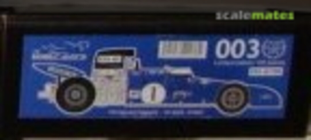 1:20 TYRRELL 003 1971 (Wolf Kits WM 38)