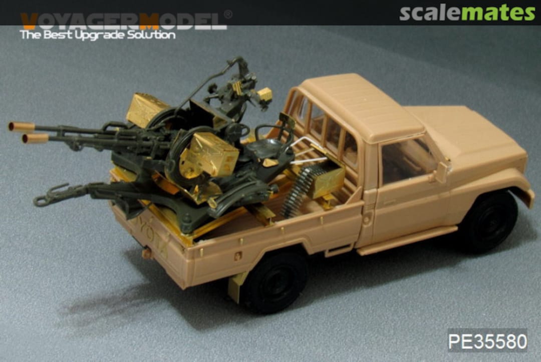 Boxart Modern Pick-Up w ZU-23-2 Basic Set PE35580 Voyager Model Boxart Modern Pick-Up w ZU-23-2 Basic Set PE35580 Voyager Model