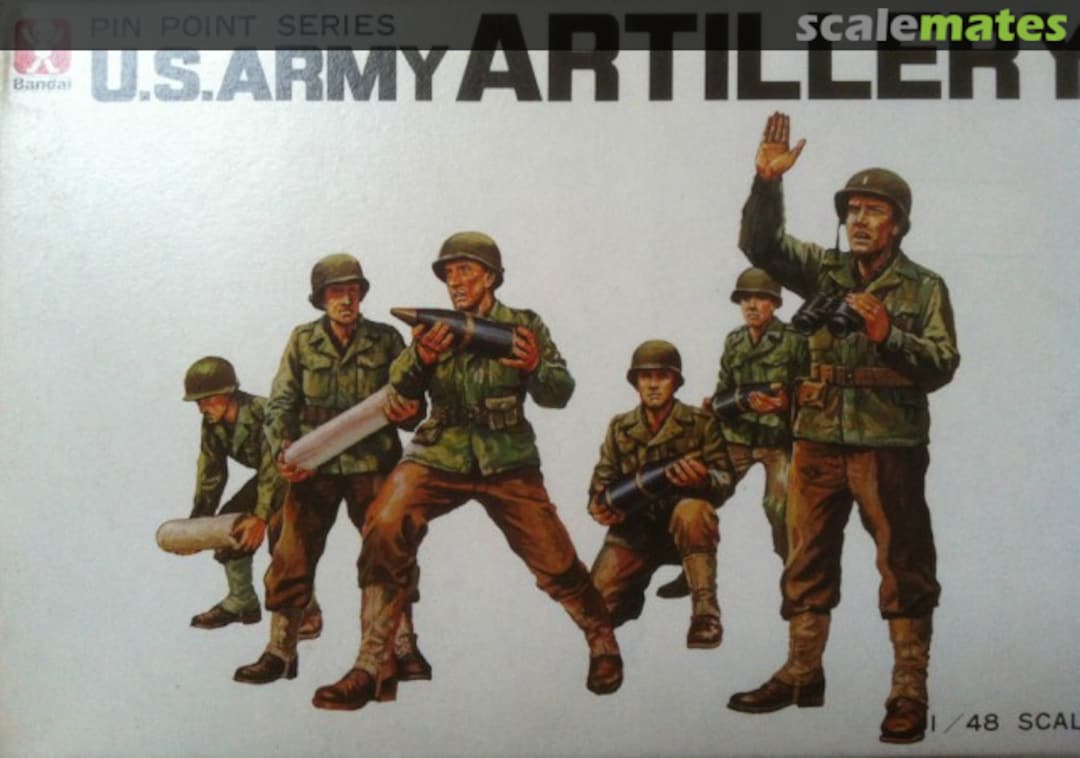 Boxart US Army Artillery 8294 Bandai Boxart US Army Artillery 8294 Bandai