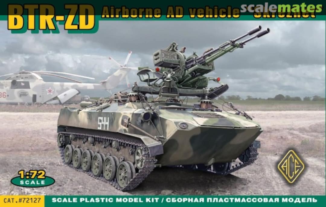 Boxart BTR-ZD "Skrezhet" Airborne AD Vehicle 72127 ACE Boxart BTR-ZD "Skrezhet" Airborne AD Vehicle 72127 ACE