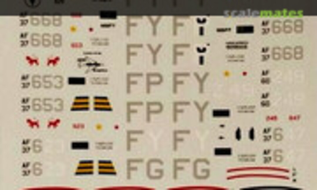 1:72 8th TFW Wolfpack Phantoms (Fox One Decals 72-004) 72-004