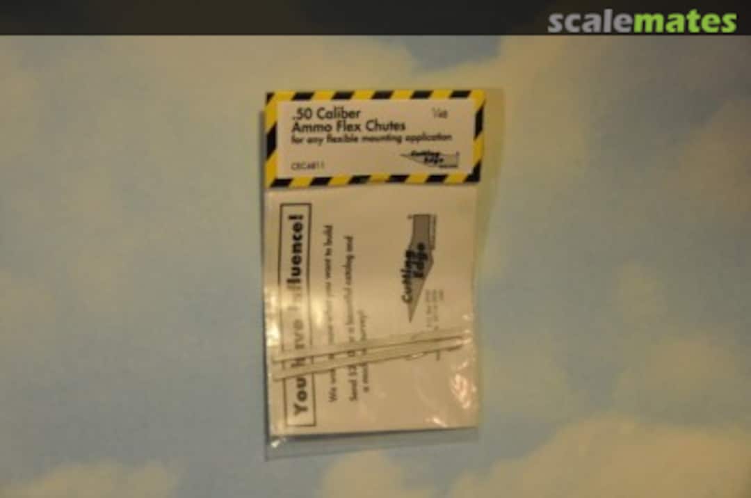 Boxart .50 Caliber Ammo Flex Chutes CEC4811 Cutting Edge Modelworks