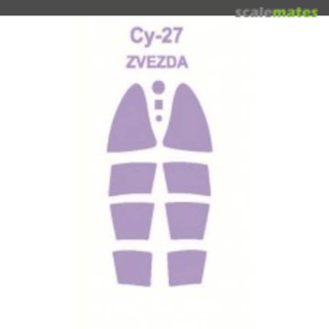 Boxart Mask for Su-27SM 72170 KV Models Boxart Mask for Su-27SM 72170 KV Models