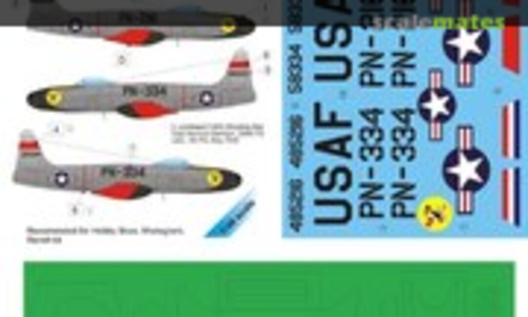 1:48 Lockheed F-80B Shooting over USA (paint mask included) (LF Models C4899) C4899