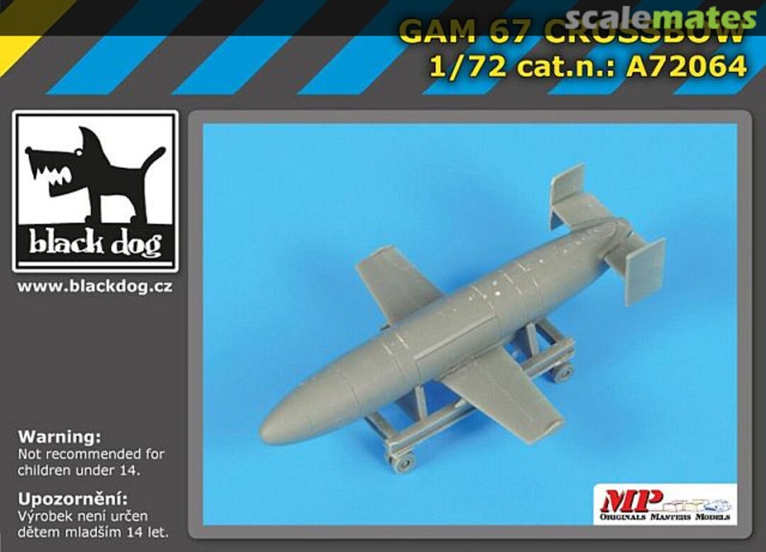 Boxart GAM-67 Crossbow A72064 Black Dog Boxart GAM-67 Crossbow A72064 Black Dog