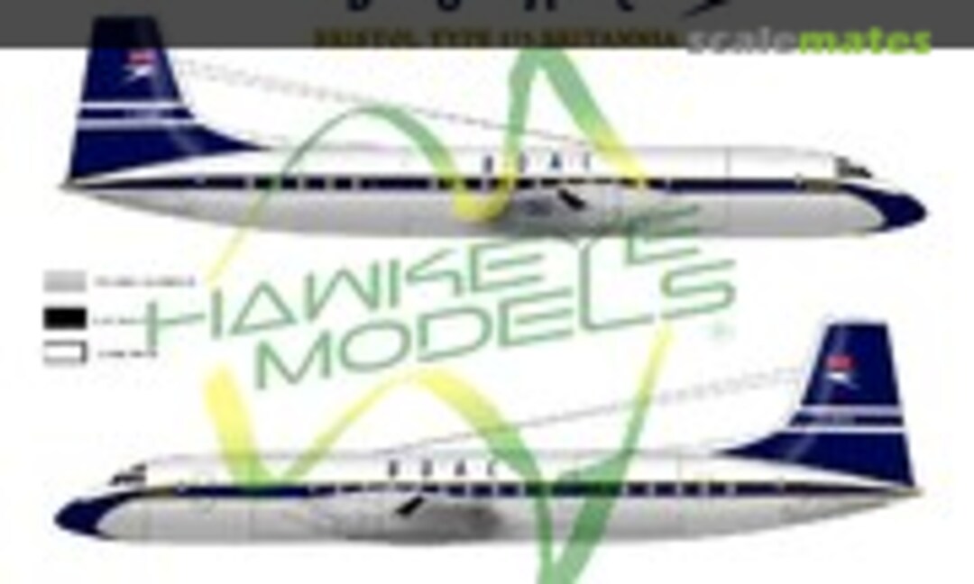 1:144 BOAC, Bristol Type 175 Britannia, G-ANBB (Hawkeye Models CDS-199) CDS-199