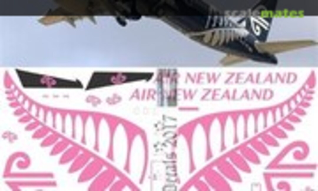 1:144 Air NZ A321Neo NZ Trademark black scheme (Oldmodels Decals OMD1247) OMD1247