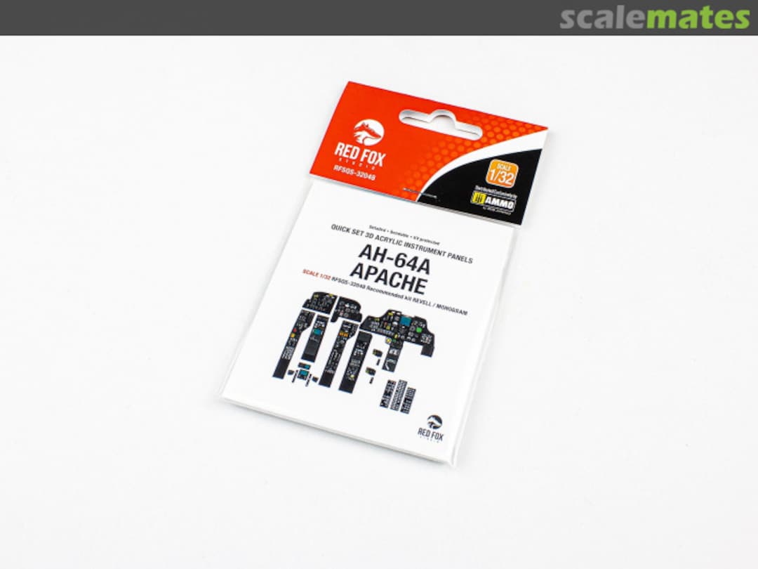 Boxart AH-64A Apache RFSQS-32048 Red Fox Studio