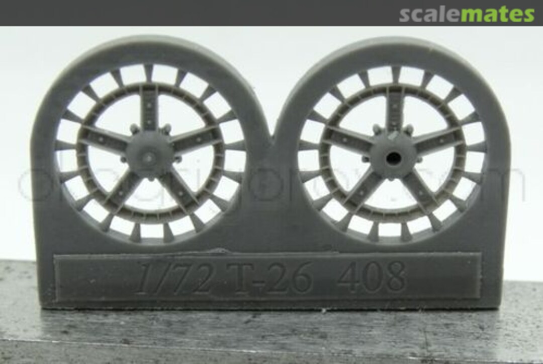 Boxart Idler wheel for T-26, late (8 per set) S72408 OKB Grigorov Boxart Idler wheel for T-26, late (8 per set) S72408 OKB Grigorov