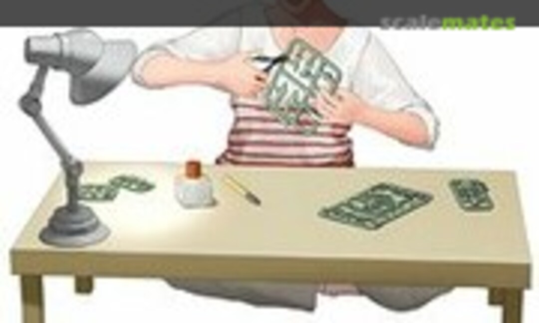 1:24 Hobby Time 1 Ocha no Ma Female Modeler (Tori Factory GW-17B) GW-17B