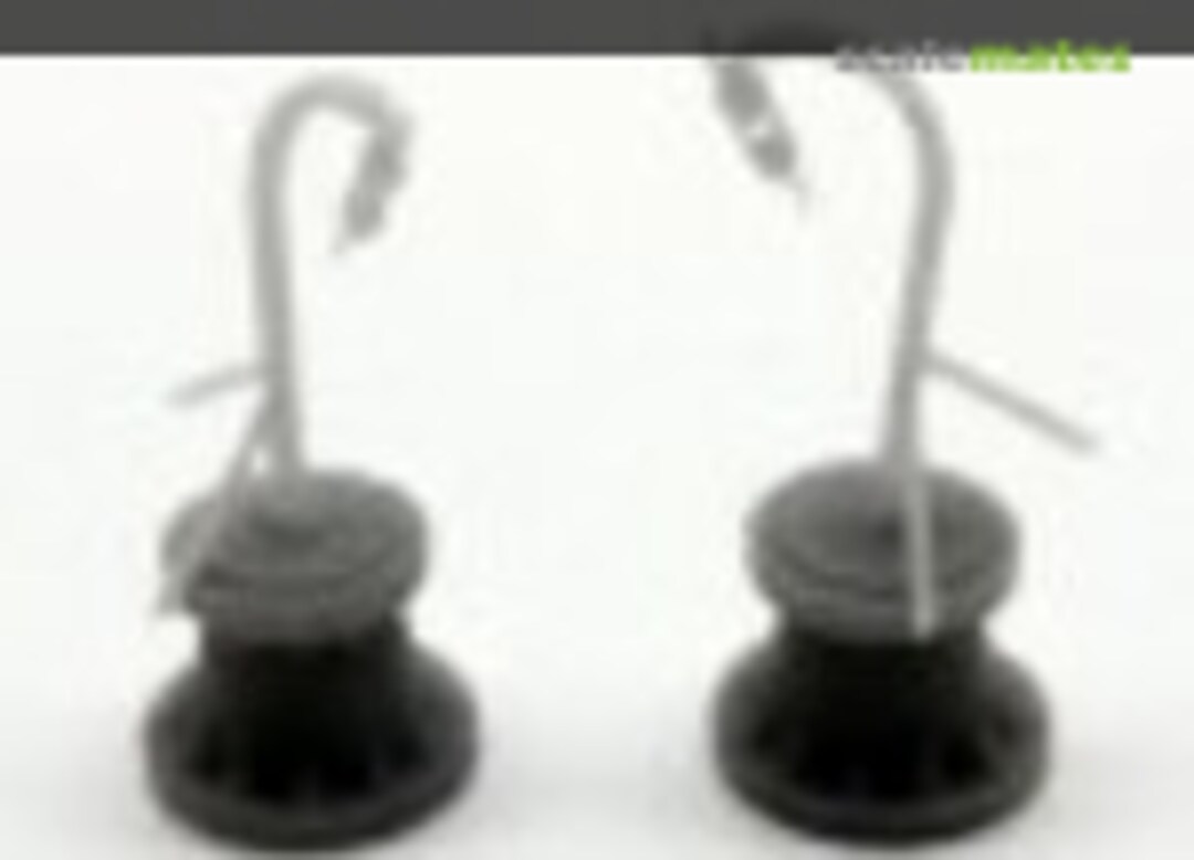 1:350 Small Vessel Davits (Black Cat Models AC350101) AC350101