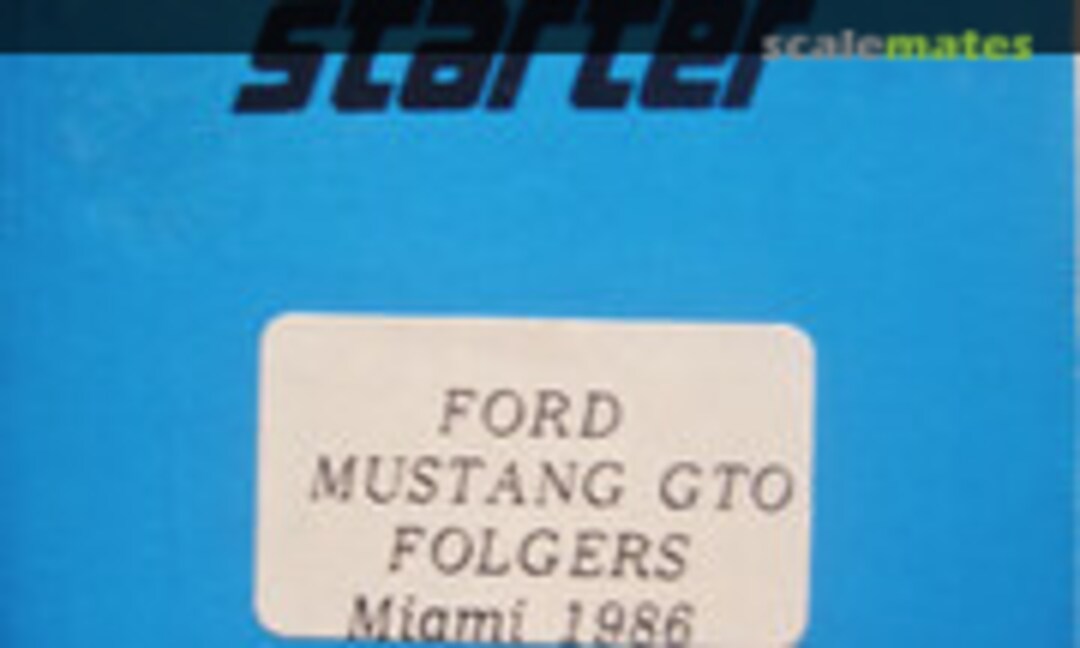 1:43 Ford Mustang GTO &quot;Folgers&quot; (Starter )