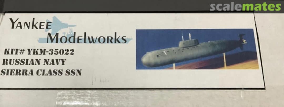 Boxart Sierra Class SSN YKM-35022 Yankee Modelworks Boxart Sierra Class SSN YKM-35022 Yankee Modelworks