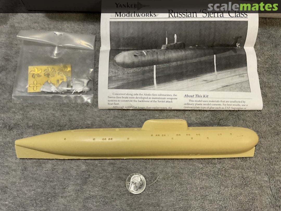 Contents Sierra Class SSN YKM-35022 Yankee Modelworks Contents Sierra Class SSN YKM-35022 Yankee Modelworks