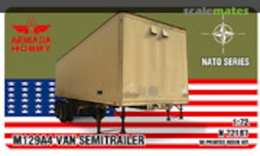 1:72 M127A4 Van Semitrailer (Armada Hobby N72187) N72187
