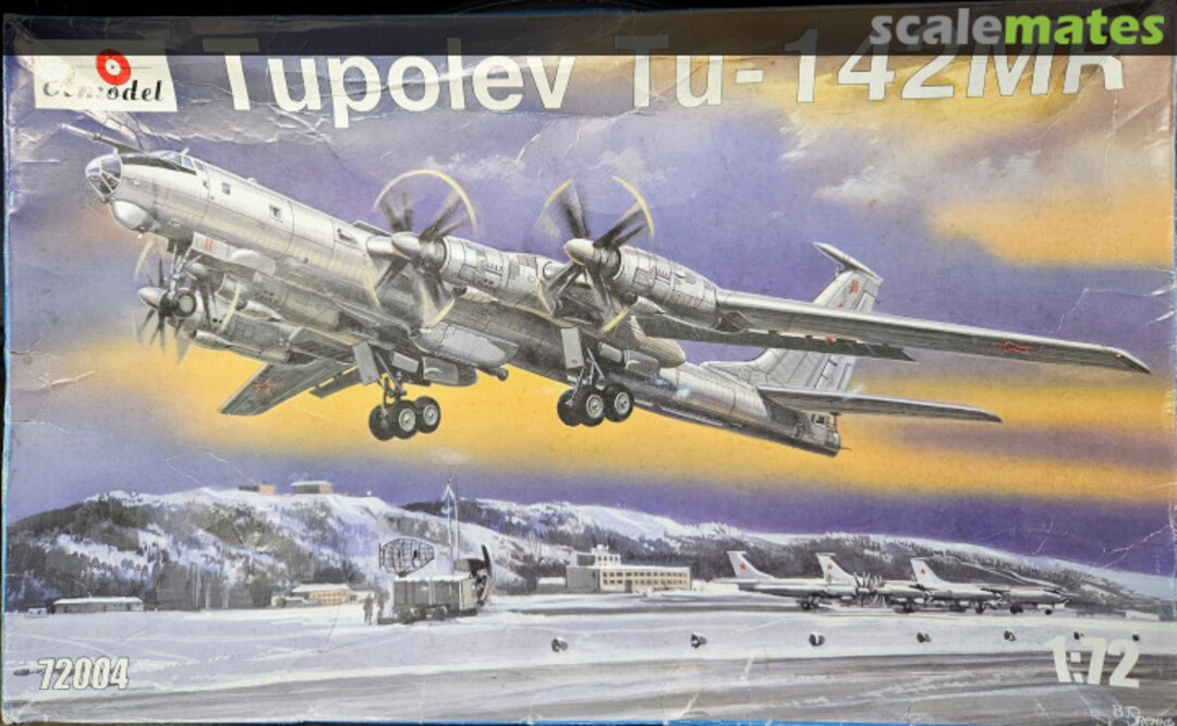 Boxart Tupolev TU-142MR 72004 Amodel