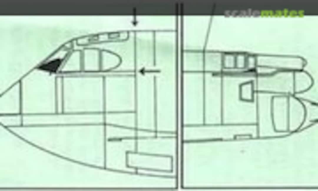 1:72 Boeing B-52D Stratofortress (Falcon 9196) 9196