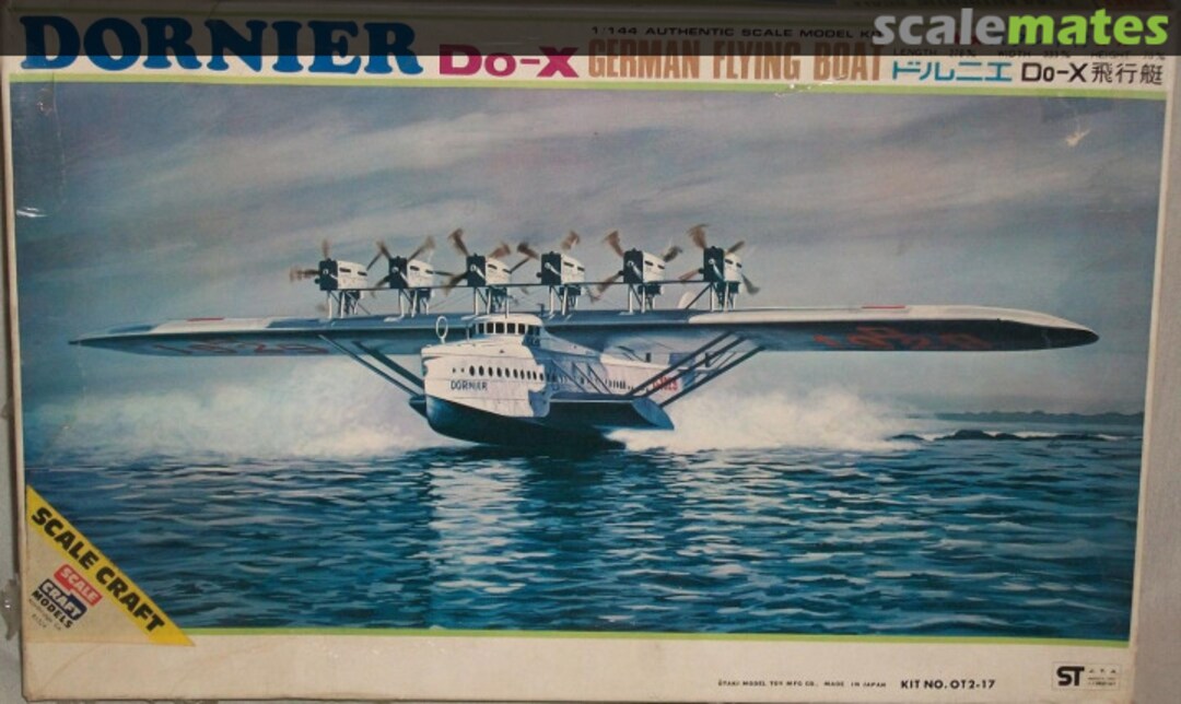 Boxart Dornier Do X OT2-17 Otaki/Scale Craft Boxart Dornier Do X OT2-17 Otaki/Scale Craft