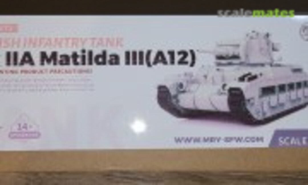 1:87 Mk IIA Matilda III(A12) (SSMODEL 87571) 87571