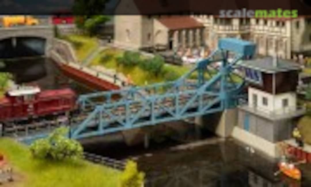 Klappbrücke mit Antrieb (Faller 120506)