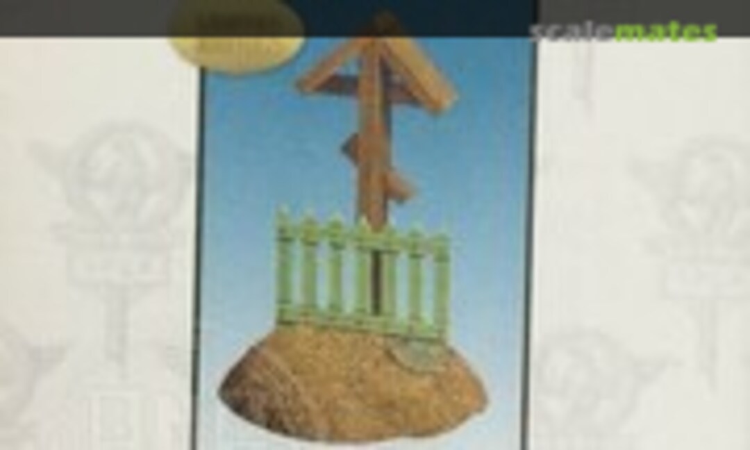 1:35 (54mm) Russian Orthodox Roadside Cross for All Periods - Limited Ed. (3 Resin parts) (DioArt 069) 069
