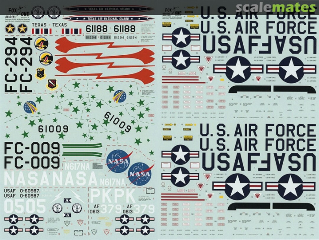 Boxart Convair F-102A Delta Daggers, Part 1 48-018 Fox One Decals Boxart Convair F-102A Delta Daggers, Part 1 48-018 Fox One Decals