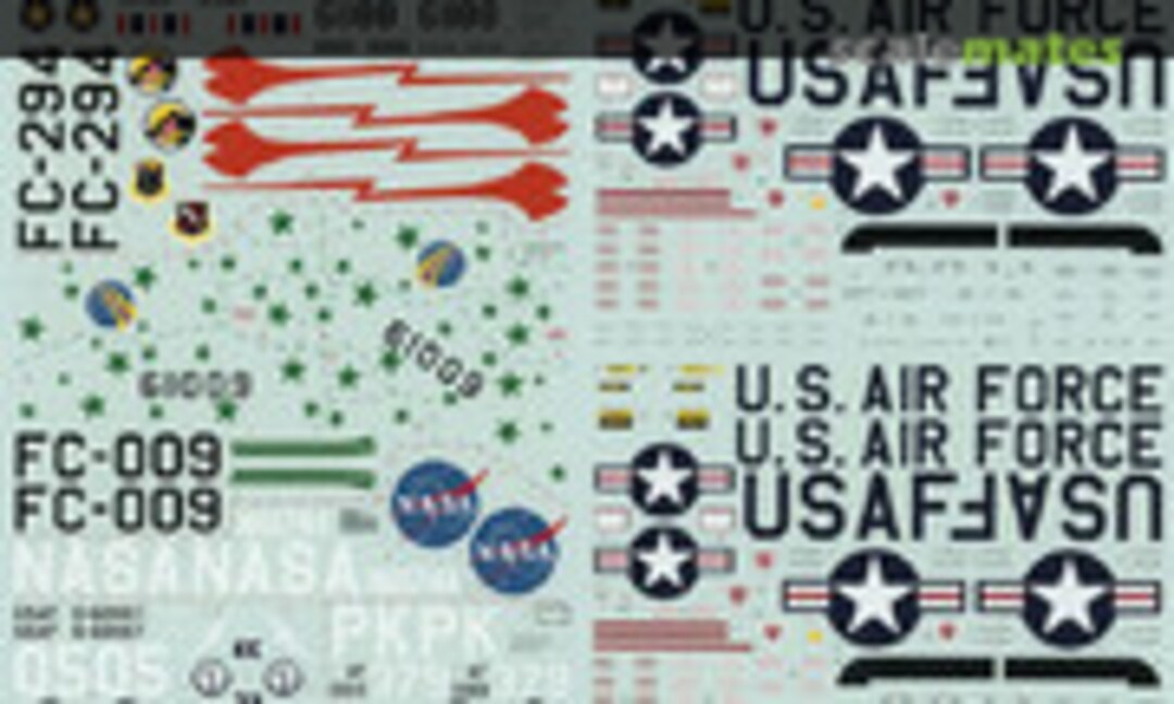 1:48 Convair F-102A Delta Daggers, Part 1 (Fox One Decals 48-018) 48-018