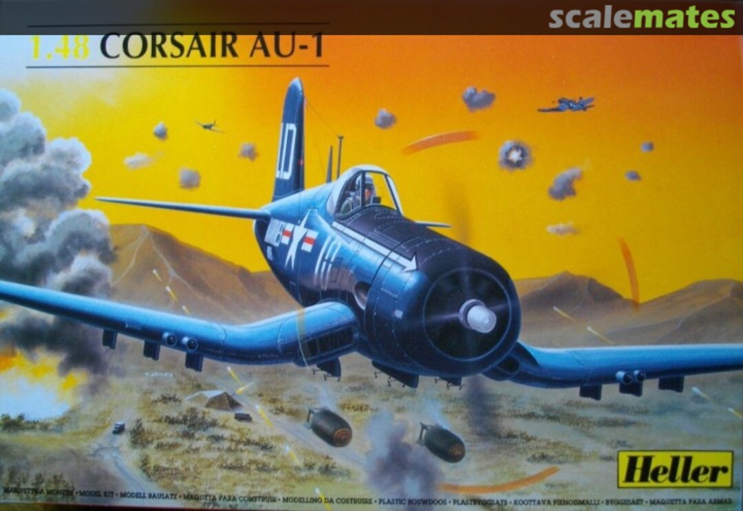 Boxart AU-1 Corsair 80418 Heller Boxart AU-1 Corsair 80418 Heller