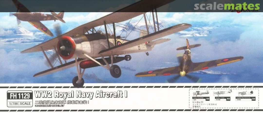 Boxart WW2 Royal Navy Aircraft I FH1129 FlyHawk Model Boxart WW2 Royal Navy Aircraft I FH1129 FlyHawk Model