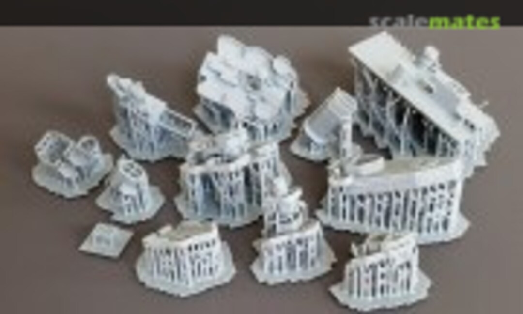 1:700 USS Portland CA-33, 1942 Bundled Set (Model Monkey 700-CA33 Bundle) 700-CA33 Bundle