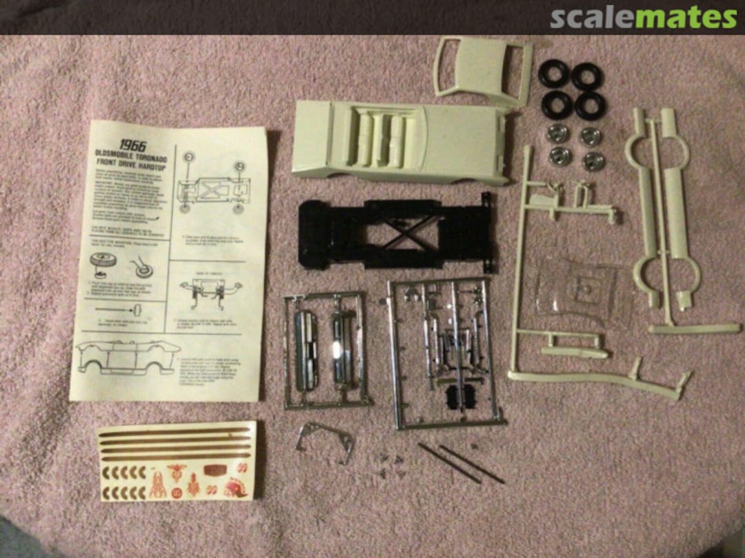 Contents 1966 Oldsmobile Toronado Front-Drive Hardtop 6601 Palmer Plastics