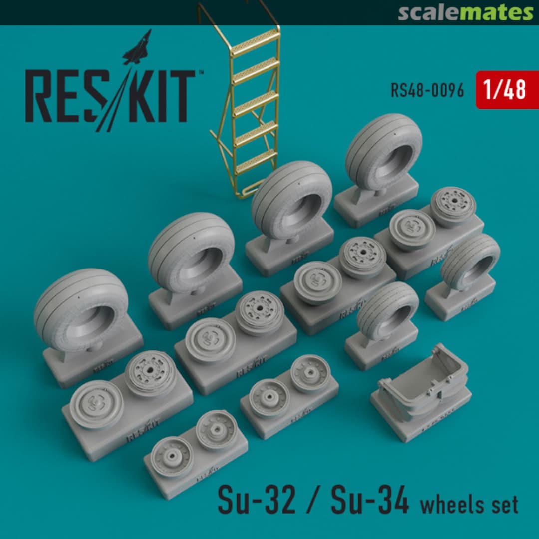 Boxart Su-32 / Su-34 Fullback - Wheels Set RS48-0096 ResKit Boxart Su-32 / Su-34 Fullback - Wheels Set RS48-0096 ResKit