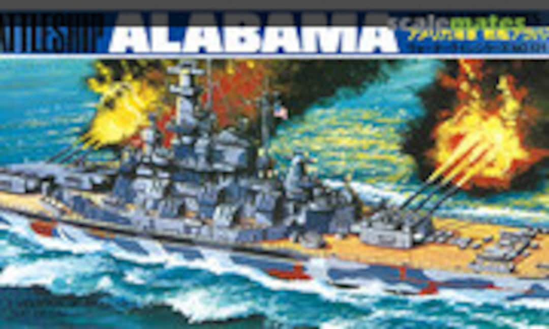 1:700 USS Alabama BB-60 (Hasegawa 121) 121