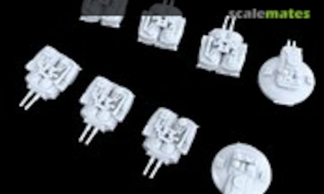 1:2700 Star Destroyer Cannons Upgrade (Garage Kit )