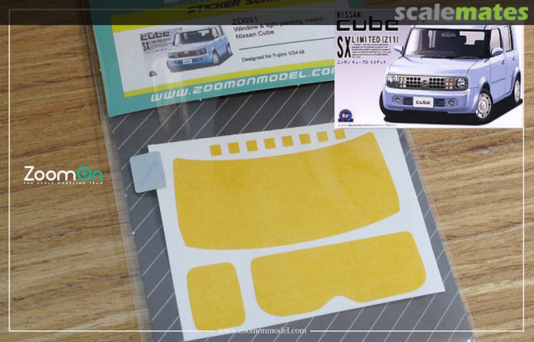 Boxart Window & light painting masks - Nissan Cube ZD091 ZoomOn Boxart Window & light painting masks - Nissan Cube ZD091 ZoomOn