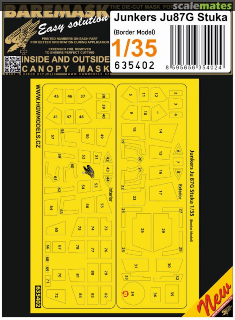 Boxart Junkers Ju-87G 'Stuka' 635402 HGW Models Boxart Junkers Ju-87G 'Stuka' 635402 HGW Models
